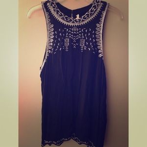 Aztec Design Tank Top